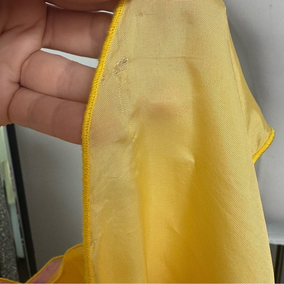 Vintage Fairycore Floral Yellow and Pink Women's Top coquette summer 14 - Picture 7 of 8